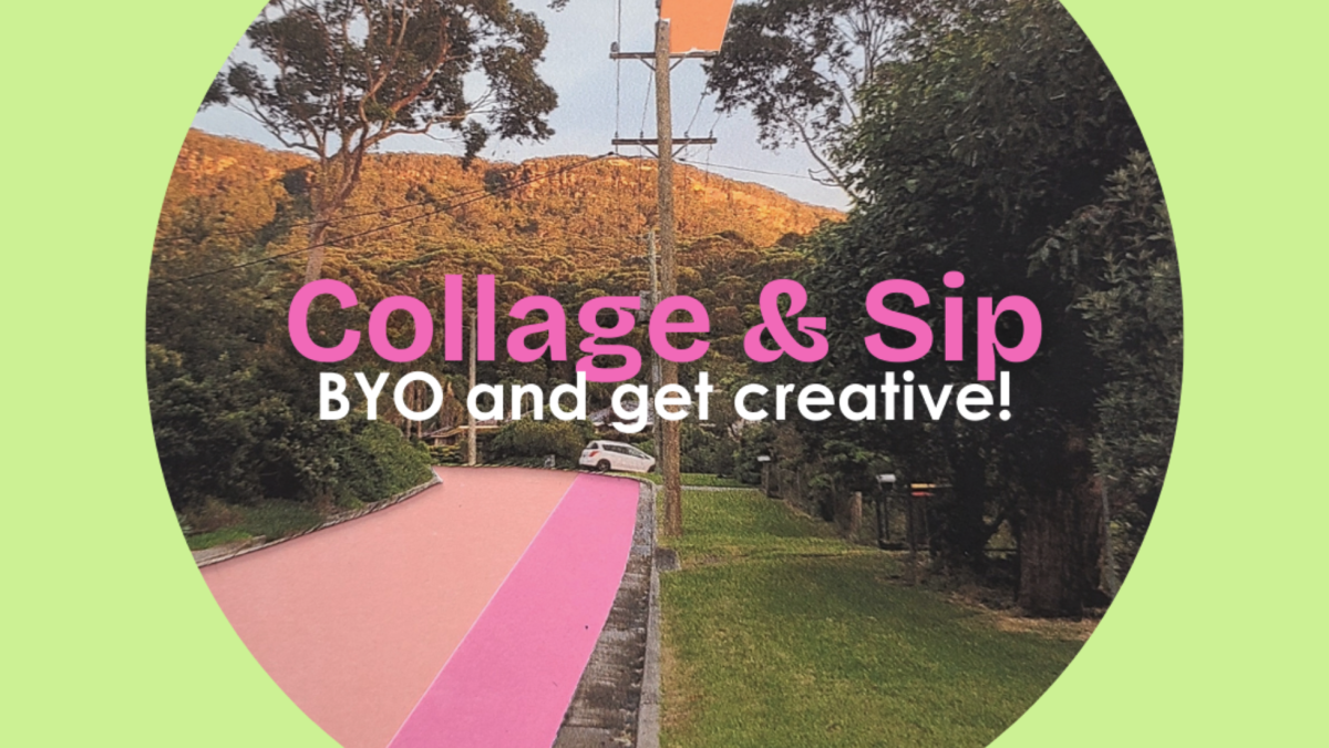 Banner for collage and Sip session at Number 99